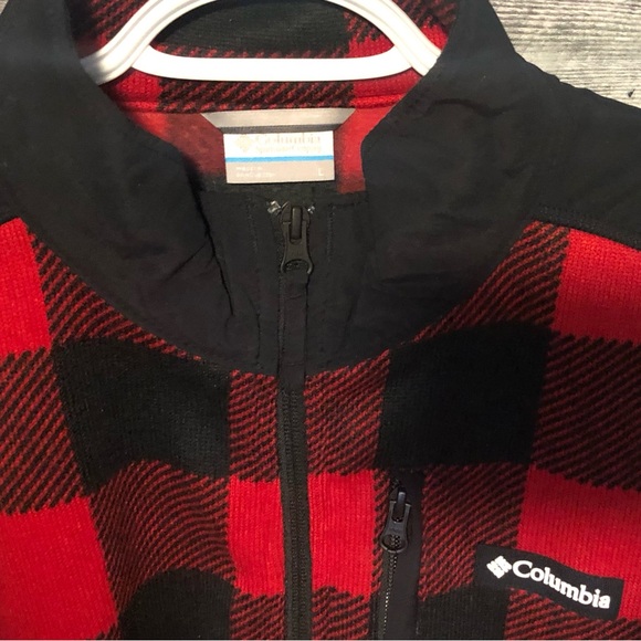 Columbia Men’s Quarter Zip Buffalo Size Large - Picture 3 of 3